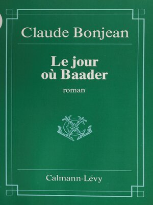 cover image of Le Jour où Baader